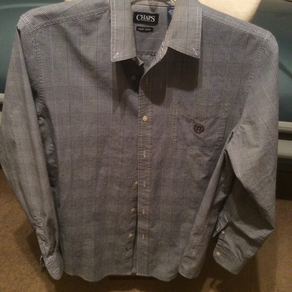 Chaps Large Ls Button Up